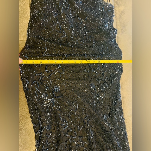 A gorgeous mid length beaded dress by Scala. - Picture 10 of 11